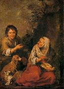 Old Woman and Boy Bartolome Esteban Murillo